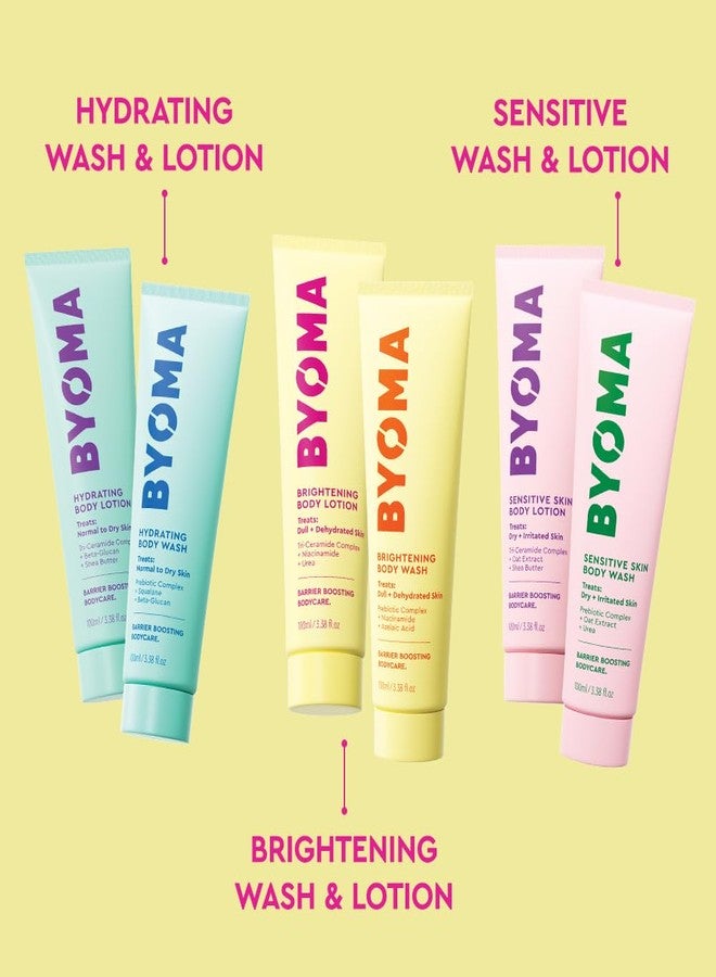 BYOMA Body Care Holiday Gift Set (6-Piece Kit) - Hydrating, Brightening & Sensitive Body Wash & Lotion - Travel Size, Supports Skin Barrier - Image 2